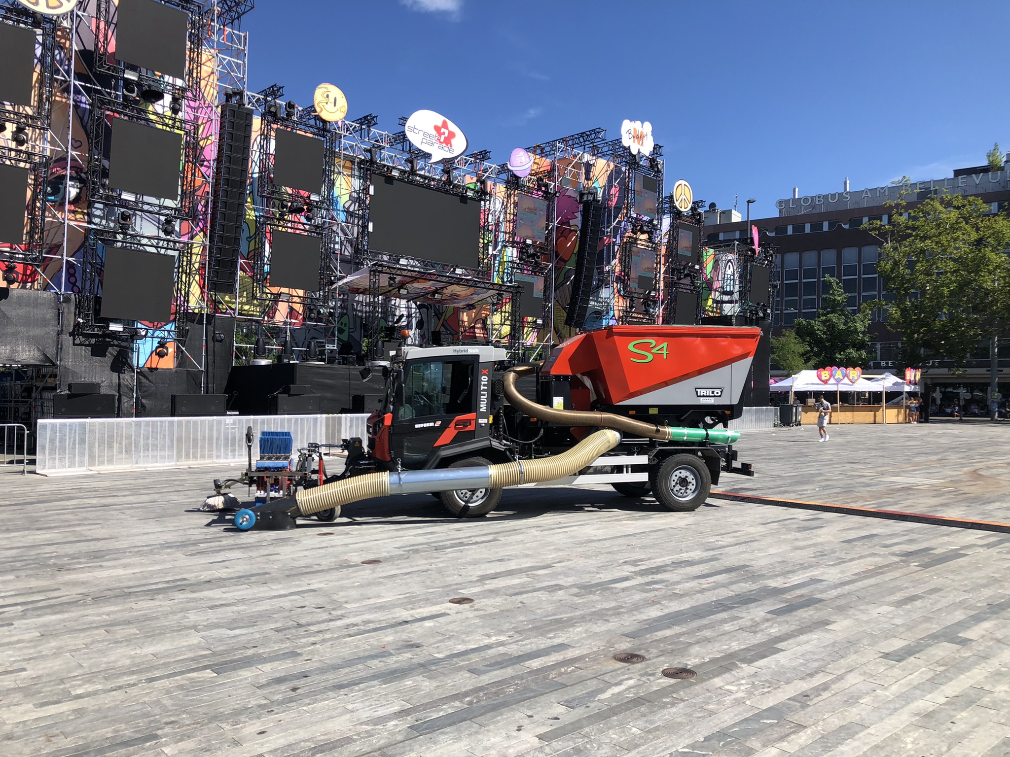 Reform Muli Abfall saugen Streetparade